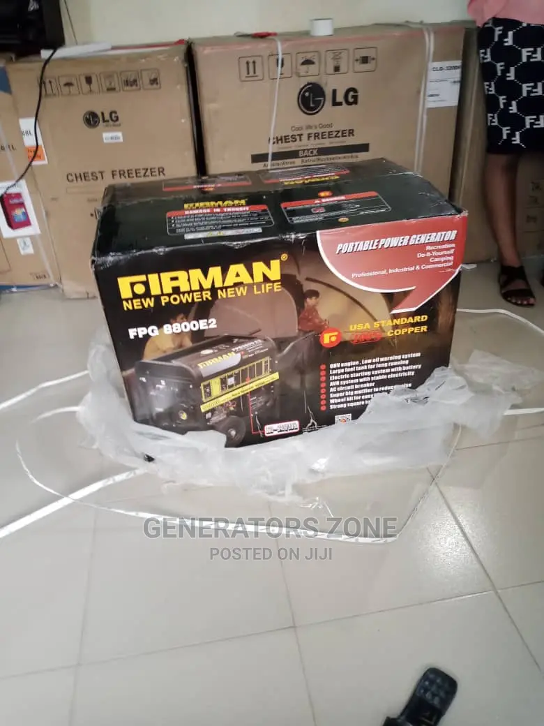 Fpg8800e2 Firman Generator Rated 10.5kva - Automatic