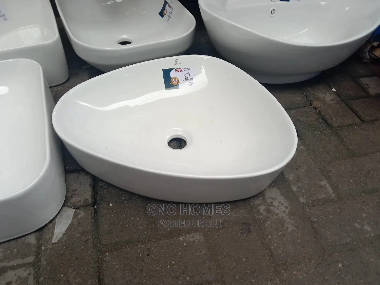Oval Countertop Basin