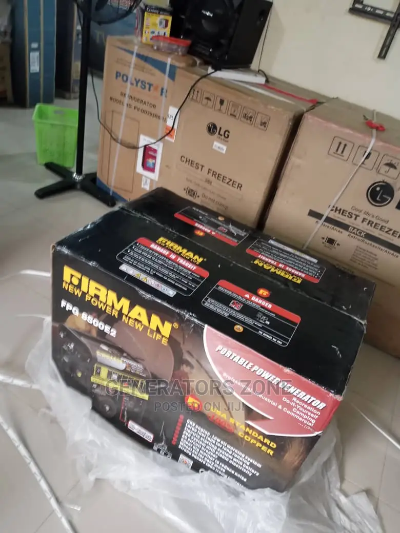 Firman Fpg8800e2 Automatic Generator 6.5kva (With Wheels)