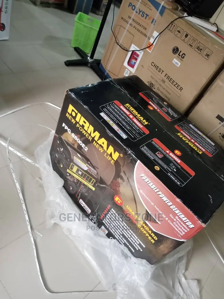 Firman (Fpg8800e2) Automatic Generator 10.5kva With Tyres