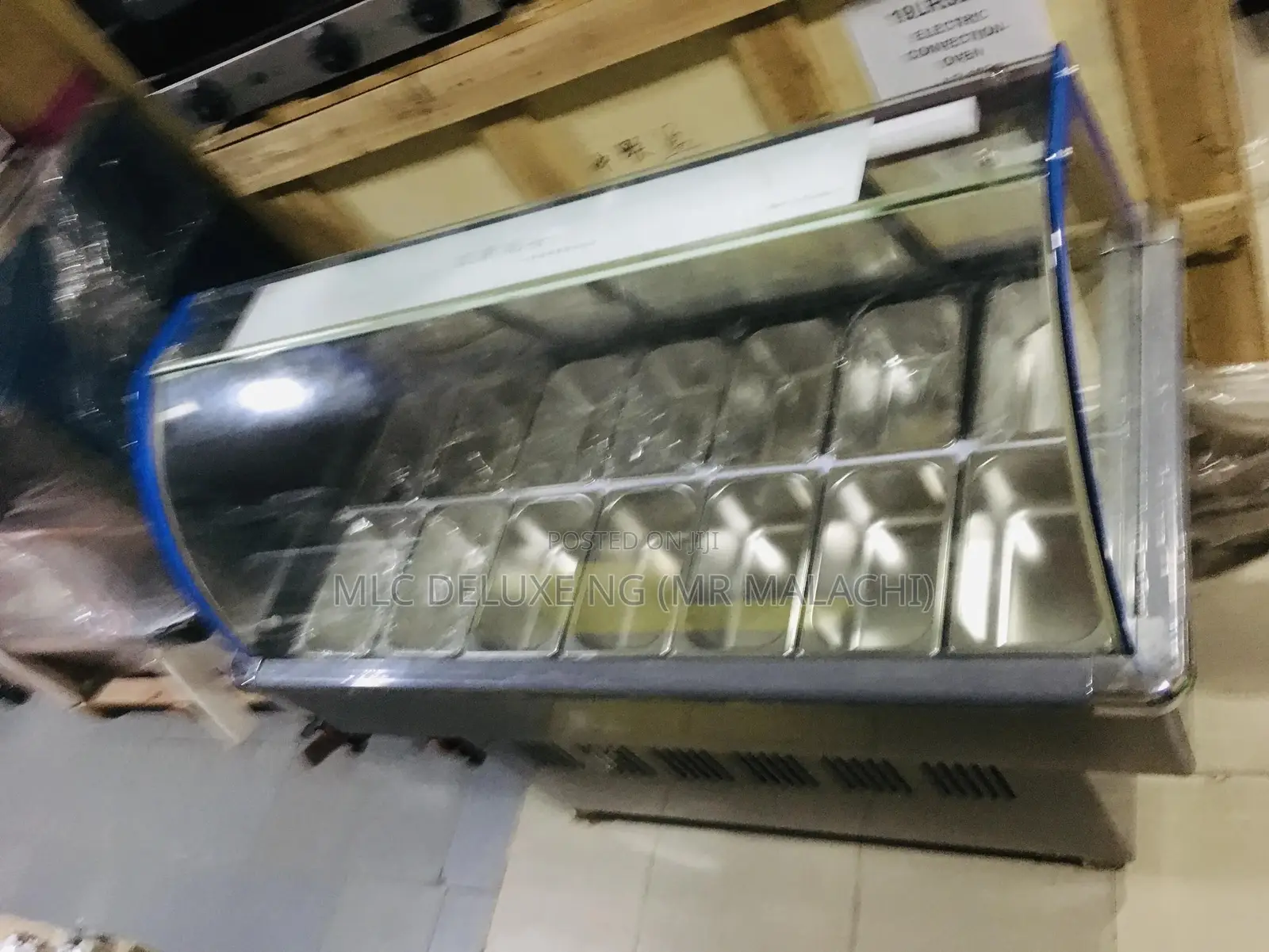 14 Plates Standing Salad Bar Display Chillers/Refrigerators
