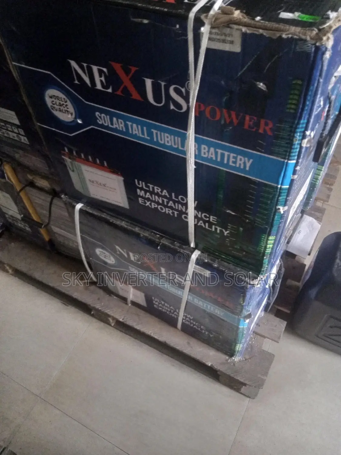 Nexus 220AH Tubular Battery (1 Year Warranty)