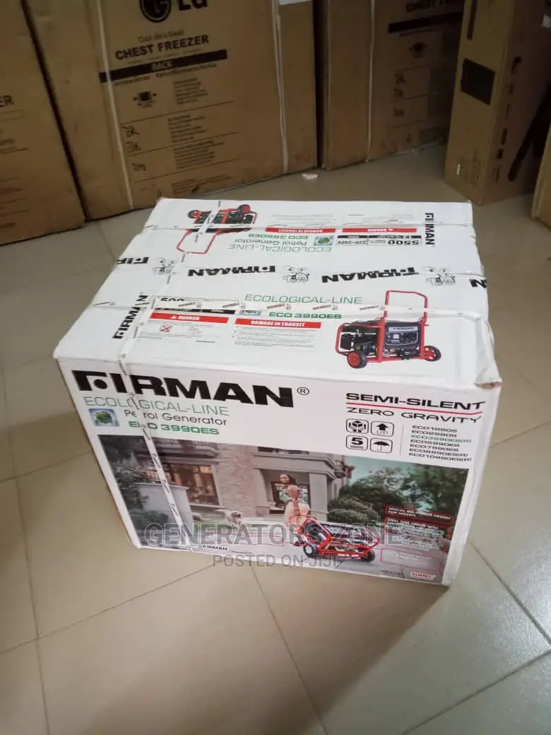 Firman Generator Full Copper Coil ECO3990ES 5.5kva- Keystart