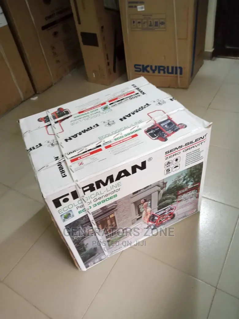 Firman Ecological Generator Eco3990es- 5.5kva Automatic