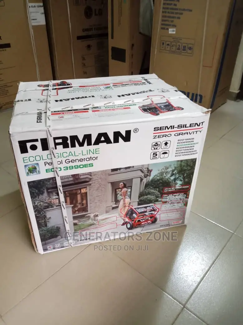 Firman 5.5kva Automatic Generator Eco3990es