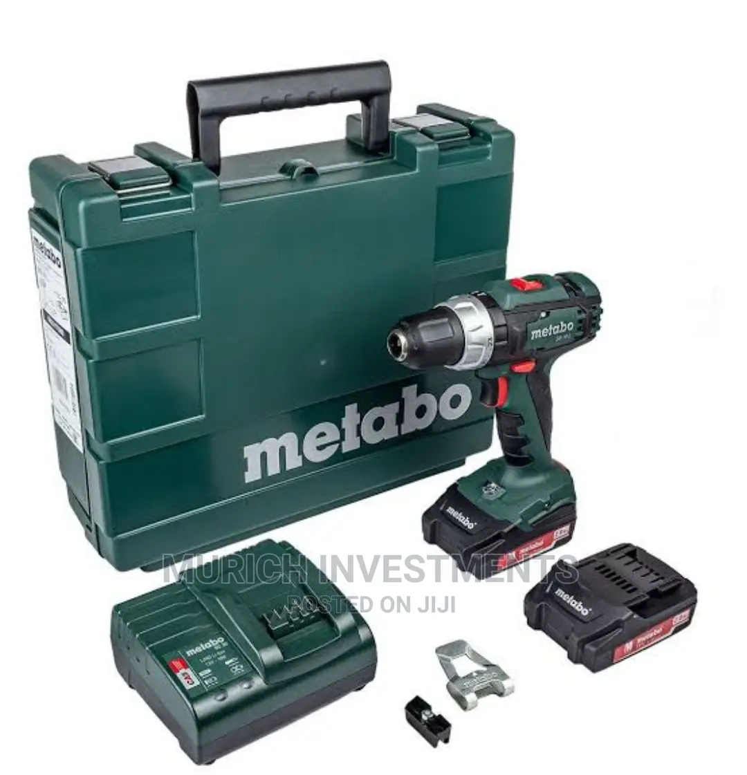 Metabo 18V Cordless Hammer Drill 18V 2x2ah Li-Power