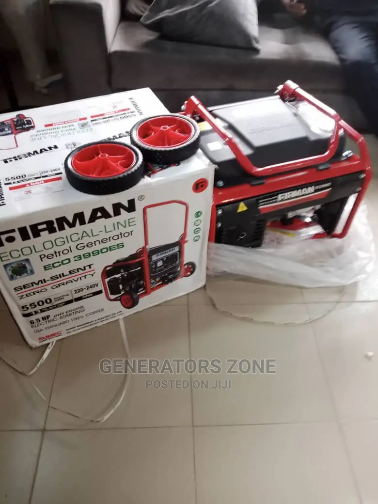 Firman Ecological Key Start Generator- 5.5kva Eco3990es