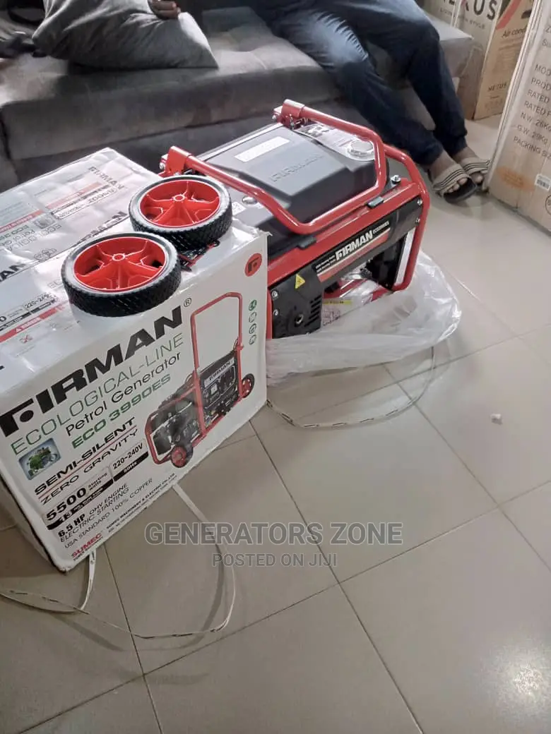 Firman Ecological Key Start Generator Rated 5.5kva Eco3990es