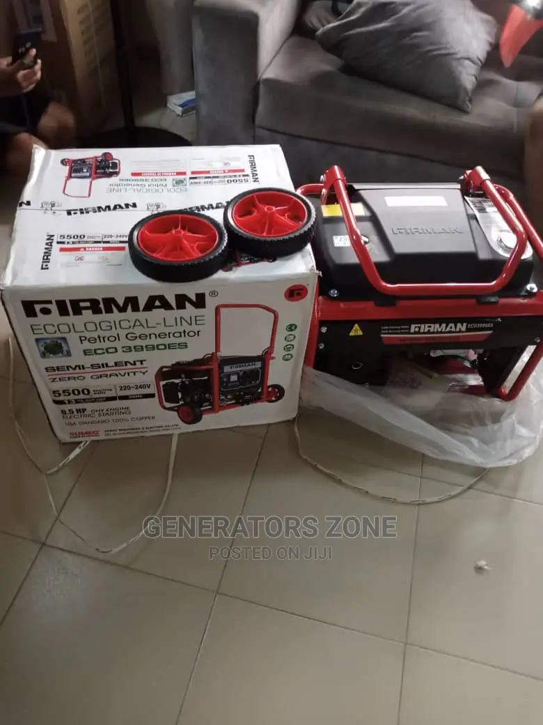 Firman Ecological Line Generator -Automatic 5.5kva Eco3990es