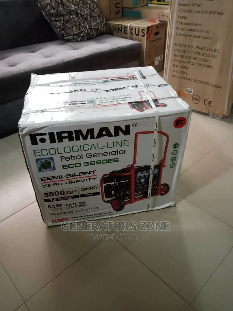Automatic Firman Ecological-Line Generator 5.5kva- ECO3990ES