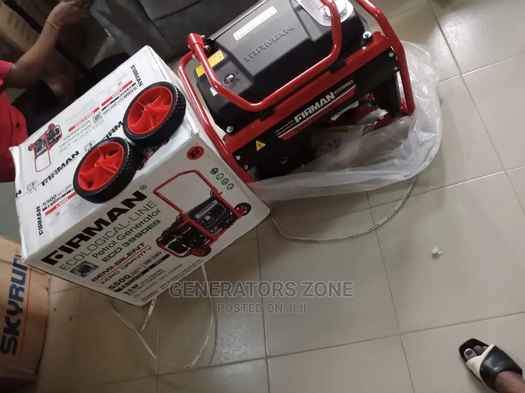 Key Start Firman Ecological-Line Generator 5.5kva- ECO3990ES
