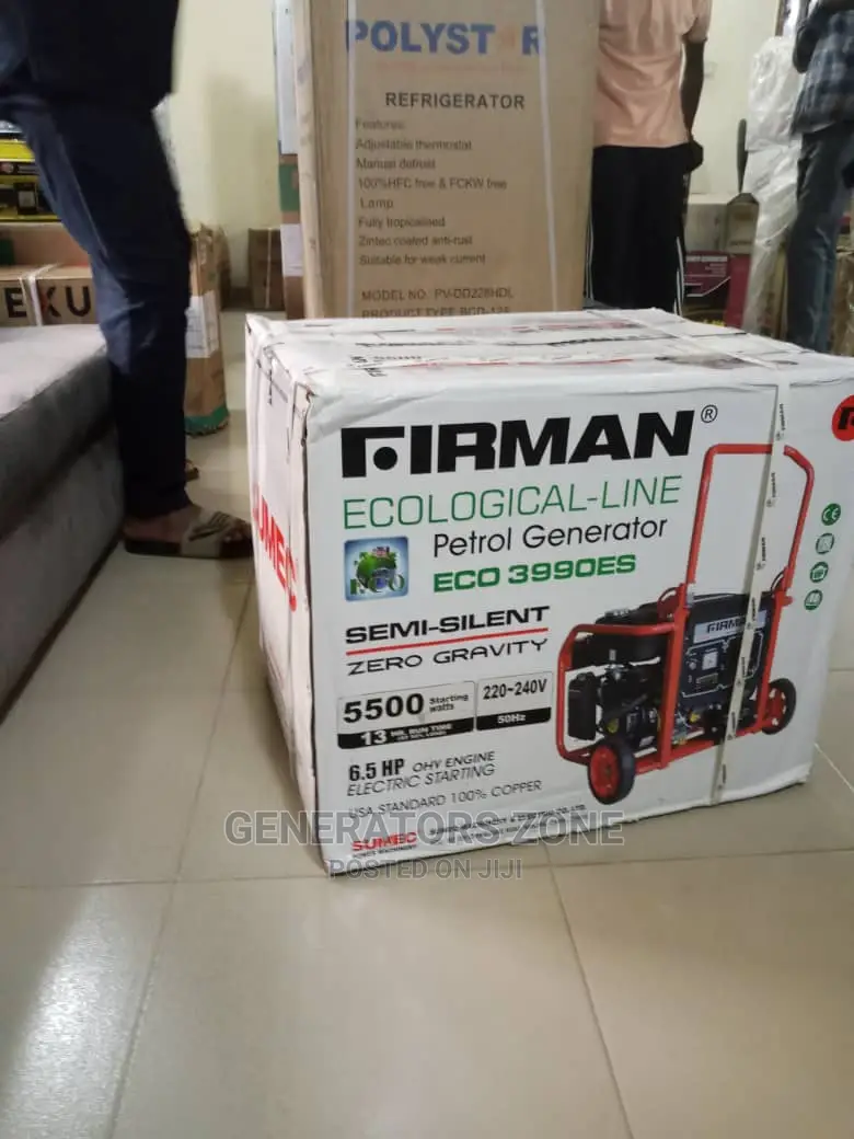 Firman Automatic Ecological ECO3990ES Generator 5.5kva