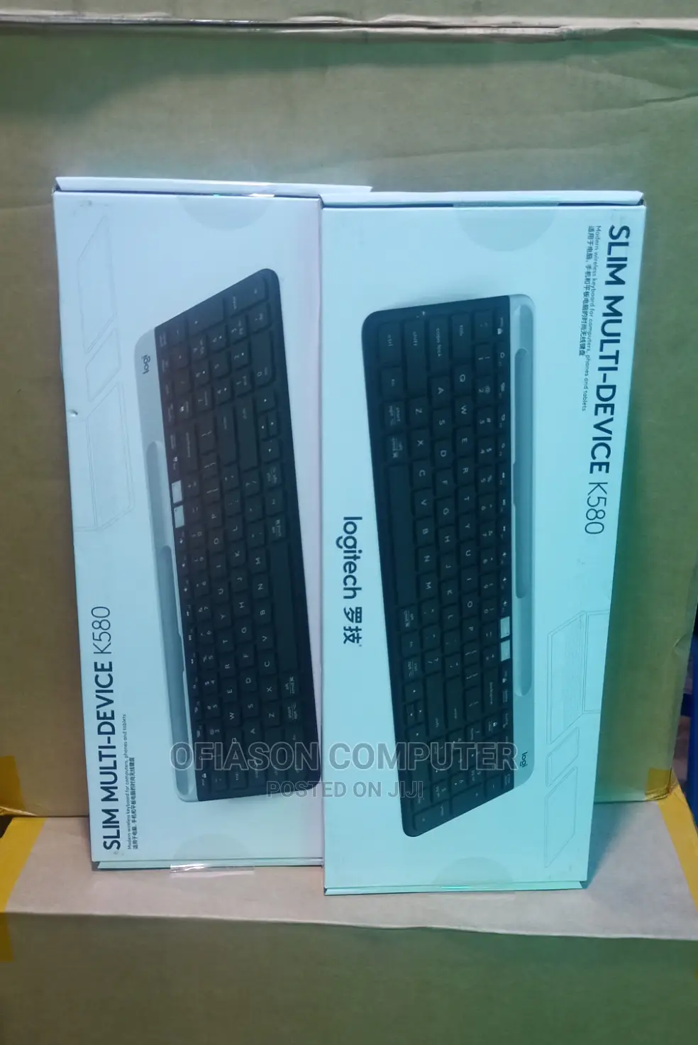 Logitech Slim Multi-device K580
