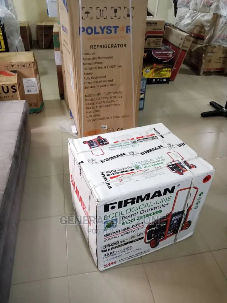 Firman Eco3990es Automatic Generator 5.5kva - Low Noise