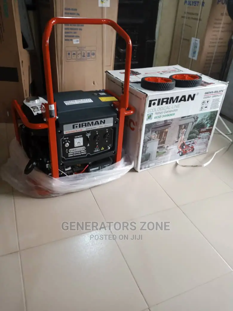 Eco3990es-Firman Keystart Generator Rated5.5kva - Low Noise