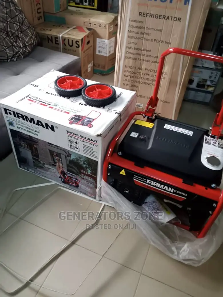 Eco3990es-Firman Keystart Generator Rated5.5kva - Low Noise