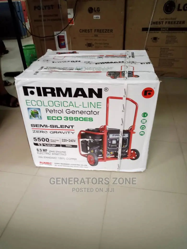 Eco3990es-Firman Keystart Generator Rated5.5kva - Low Noise