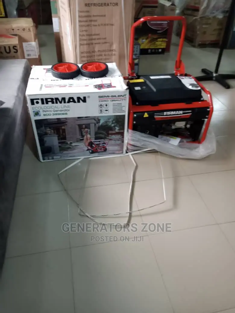 Eco3990es Firman Automatic Generator 5.5kva - Low Noise Tech