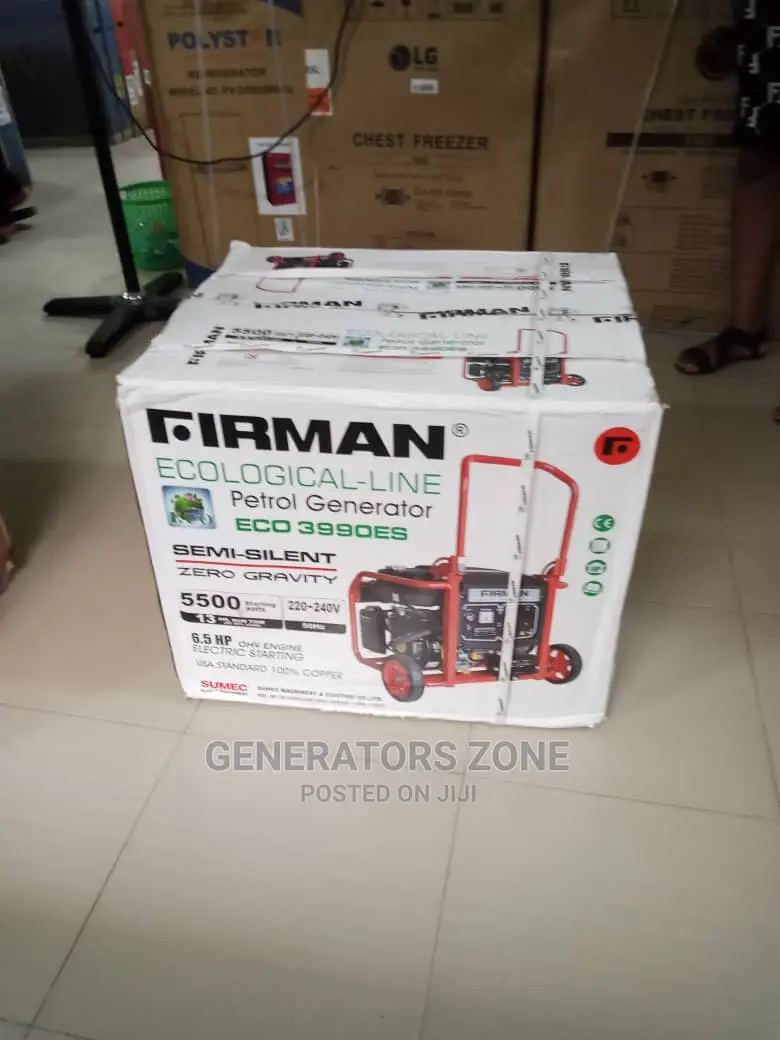 Eco3990es Firman Automatic Generator 5.5kva - Low Noise Tech