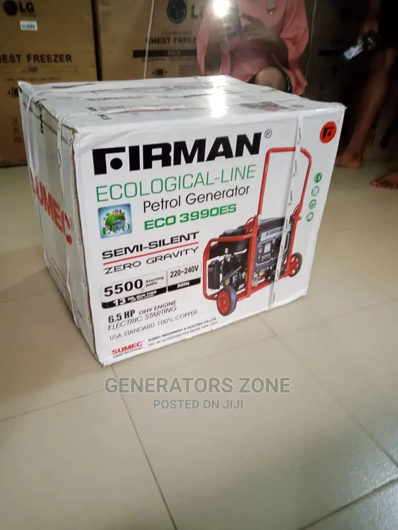 Eco3990es Firman Automatic Generator 5.5kva - Lownoise Tech