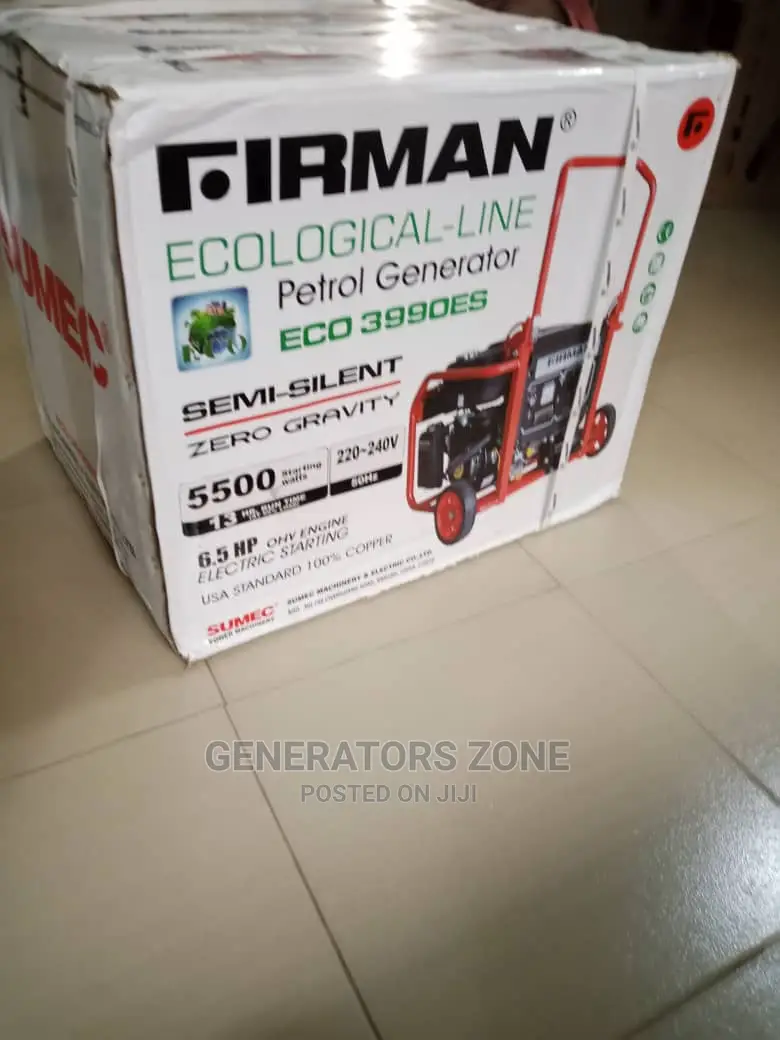 Eco3990es Firman Automatic Generator 5.5kva-(Lownoise Tech)