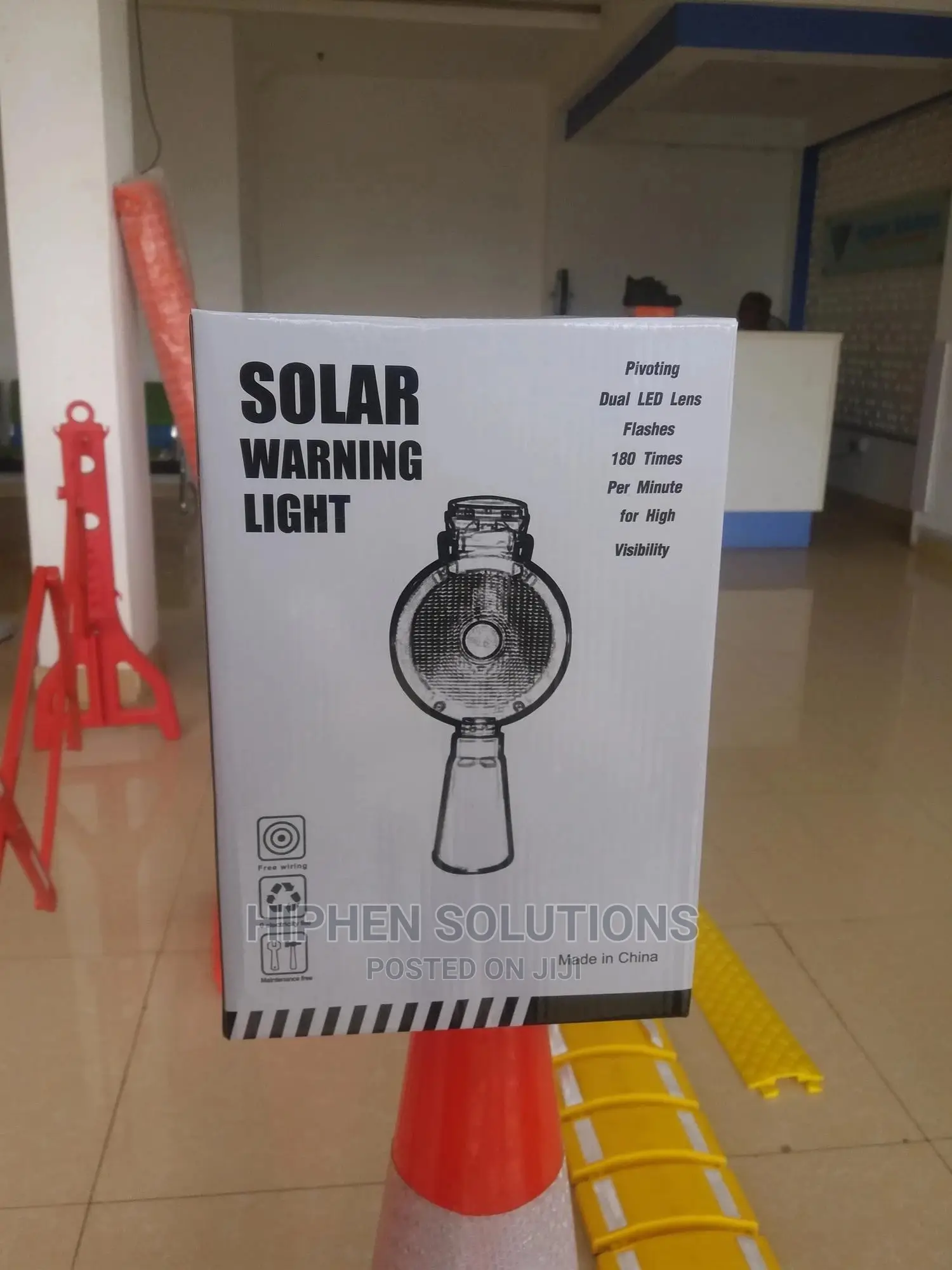 Best Choice Security Solar Traffic Cone Light