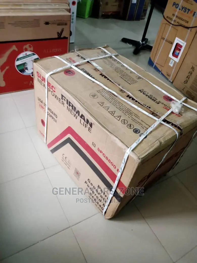 Sumec Firman 8.5KVA Key Starter Generator - SPG8800E2