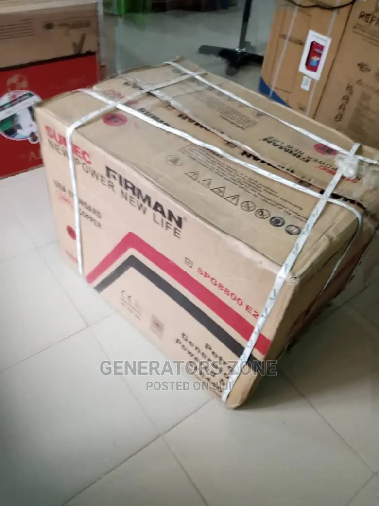 Sumec Firman8.5kva Key Start Generator SPG8800E2 100% Copper