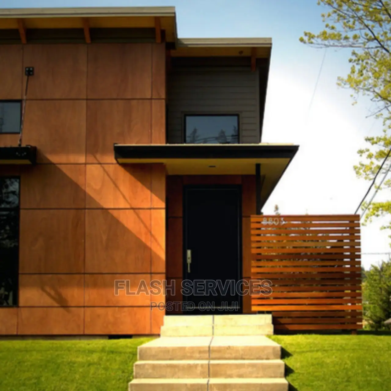 Wall Cladding / Wood Finish / Aluco Board Cladding