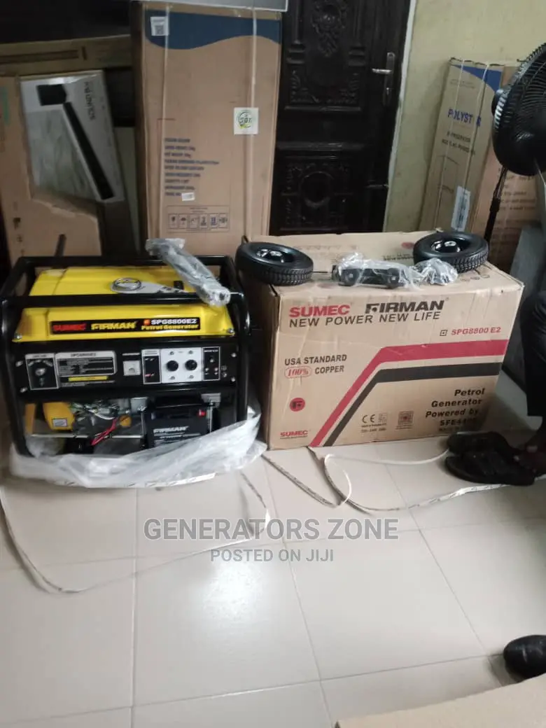 Sumec Firman 8.5kva Generator Spg8800e2 - Automatic Keystart