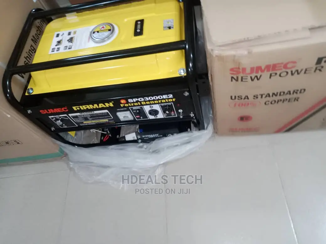 100%Copper Sumec Firman Spg3000e2 Automatic Generator 4.5kva