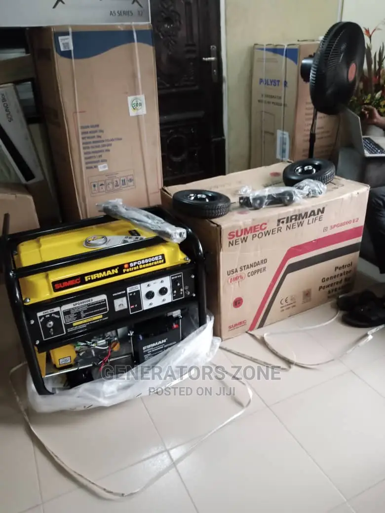 Automatic Sumec Firman Brand New Generator-Spg8800es,8.5kva