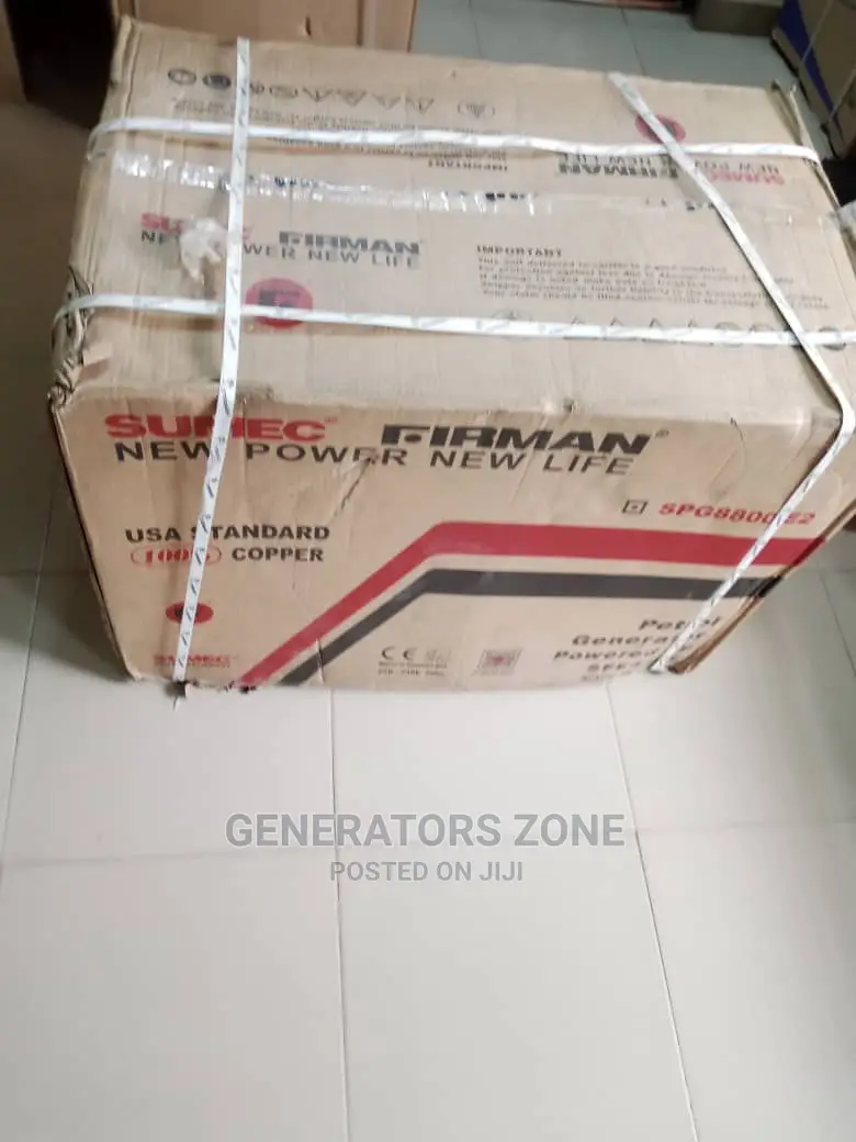 Sumec Firman Generator With Tyre,Spg8800e2-Automatic 8.5kva