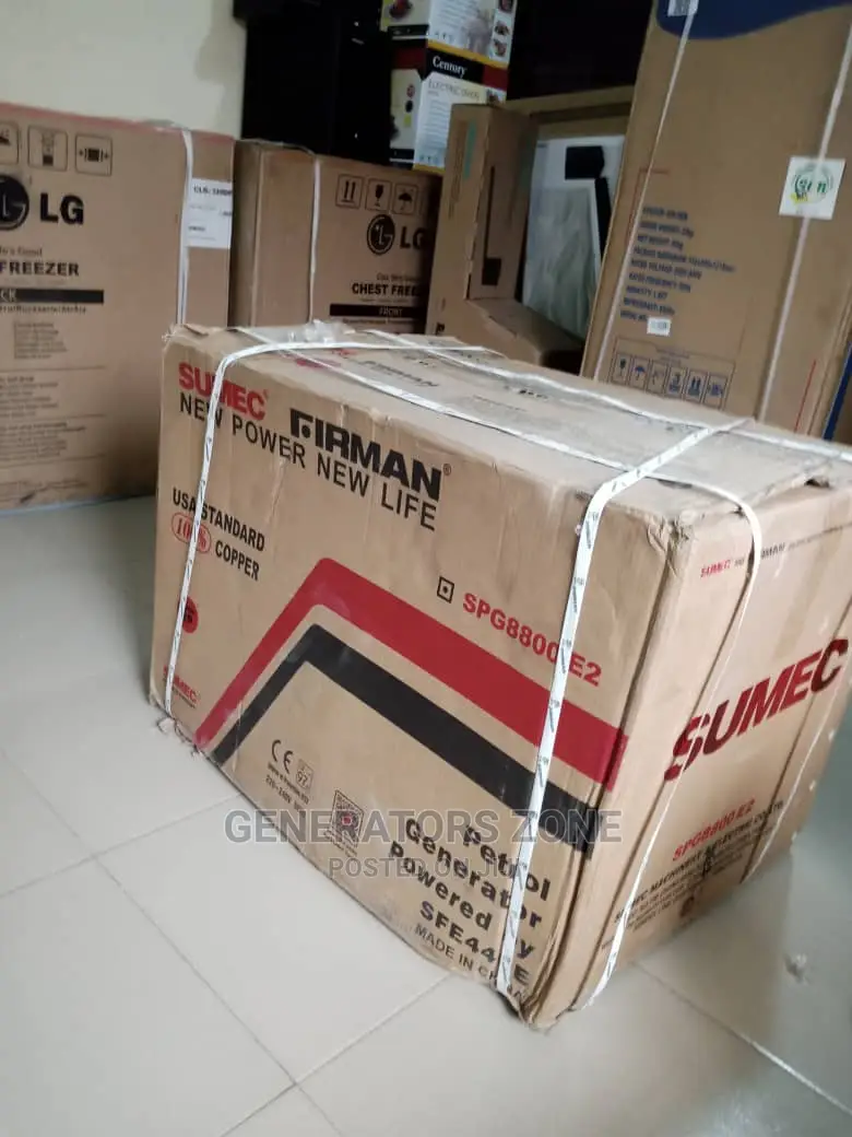 Spg8800e2 Sumec Firman Generator -Automatic 8.5kva With Tyre