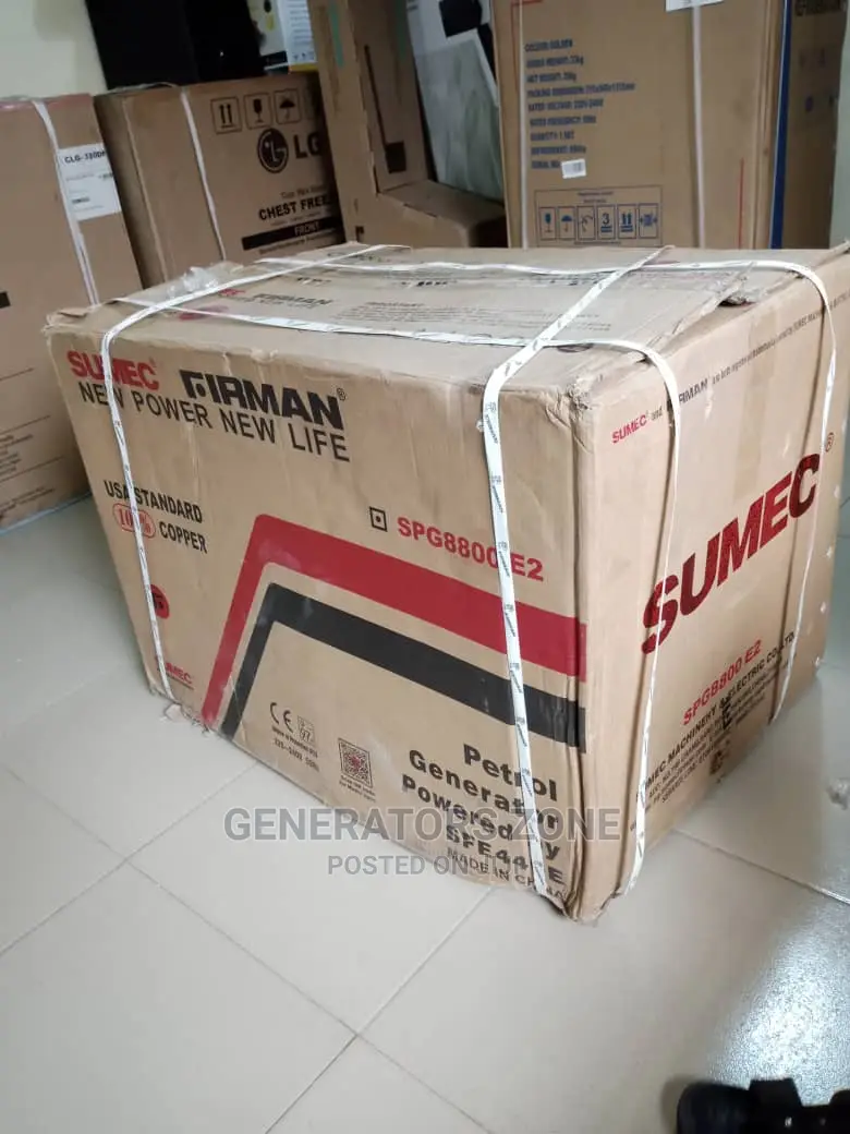 Keystart Sumec Firman Generator Spg8800e2- 8.5kva