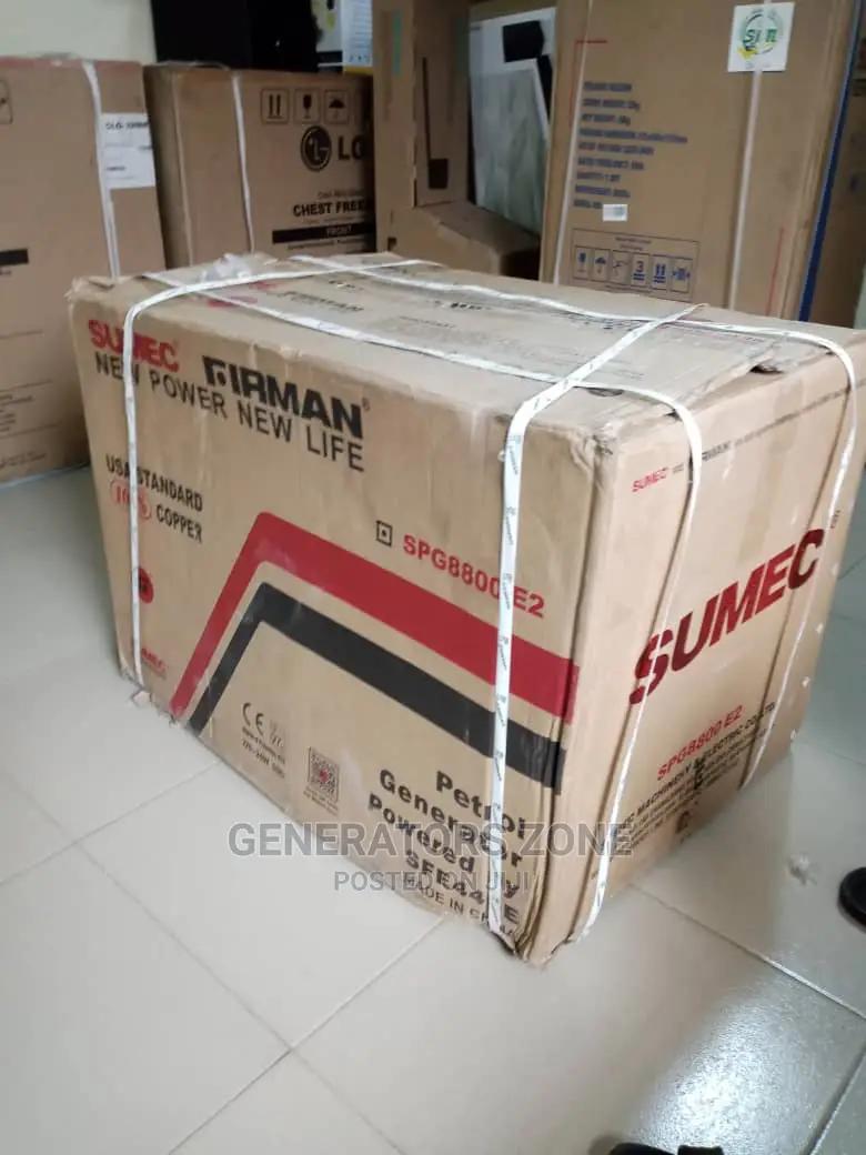Sumec Firman Automatic 100%Copper Generator Spg8800e2 8.5kva