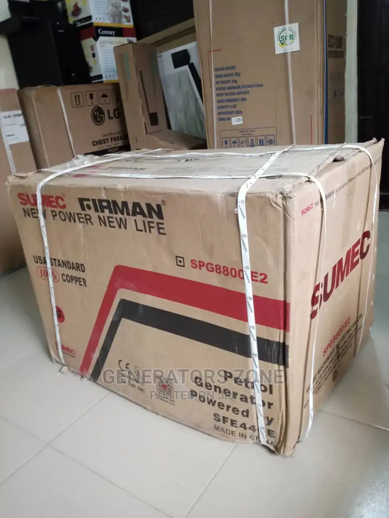 Keystarter Sumec Firman Generator Spg8800e2 6.5kva(Lownoise)