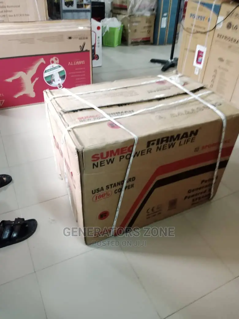Keystarter Sumec Firman Generator-Spg8800e2 6.5kva(Lownoise)