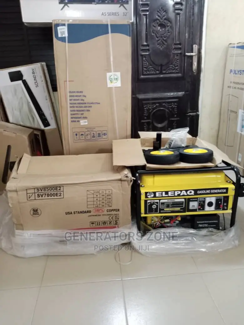 Automatic Elepaq 5kva Brand New Generator Sv7800e2