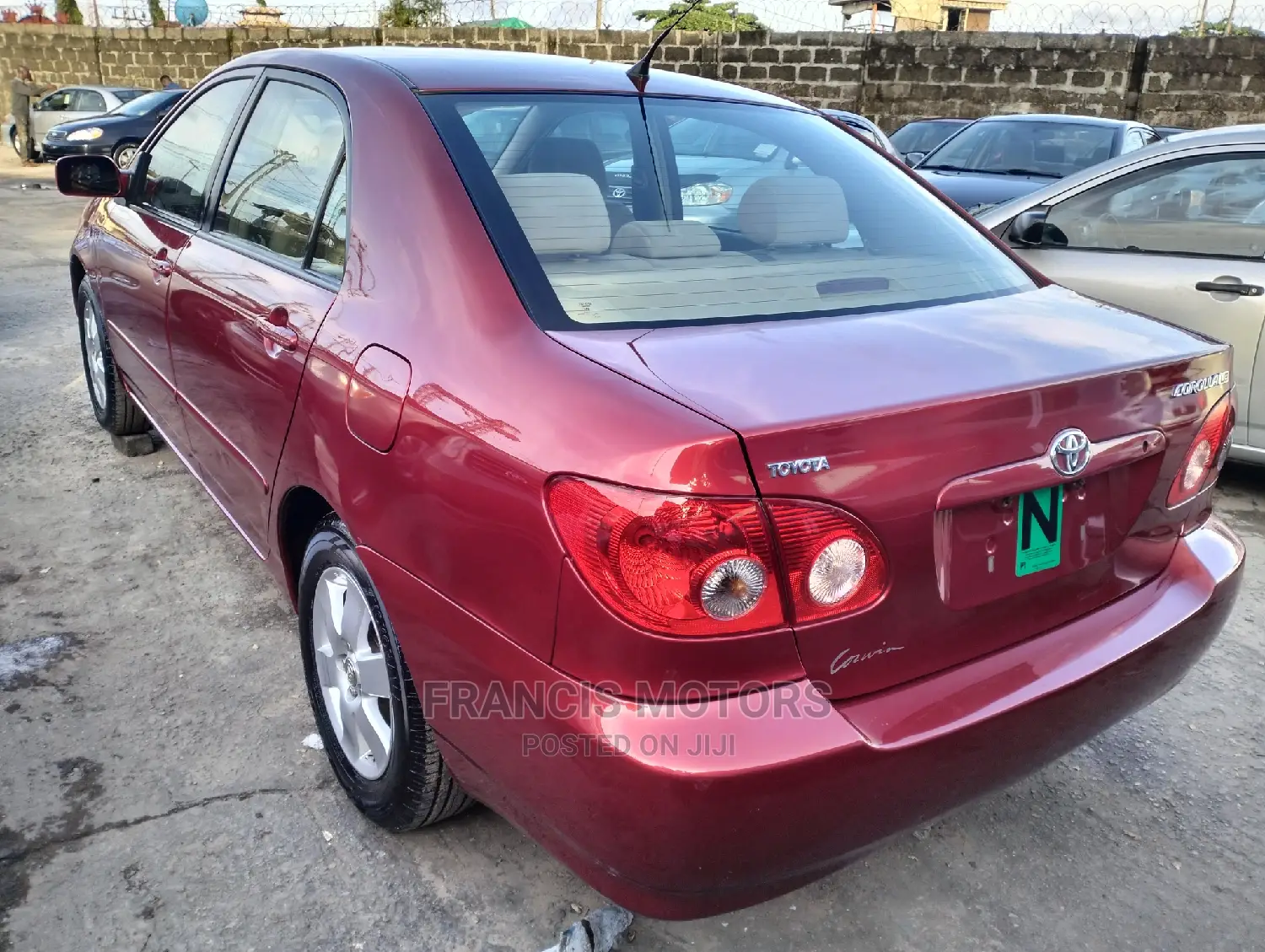 Toyota Corolla LE 2006 Red