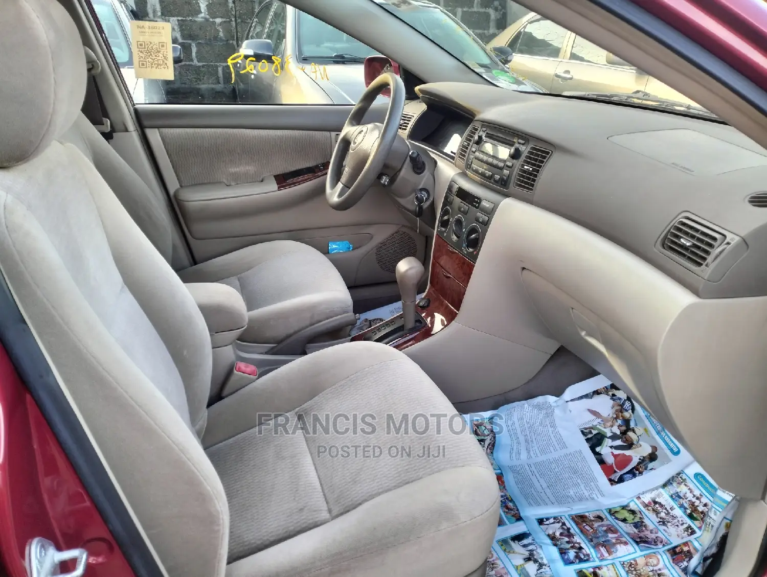 Toyota Corolla LE 2006 Red