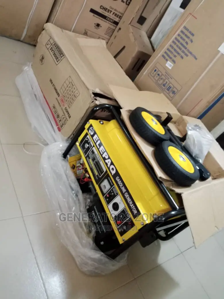 Elepaq 5kva Automatic Generator 100%Copper Sv7800e2