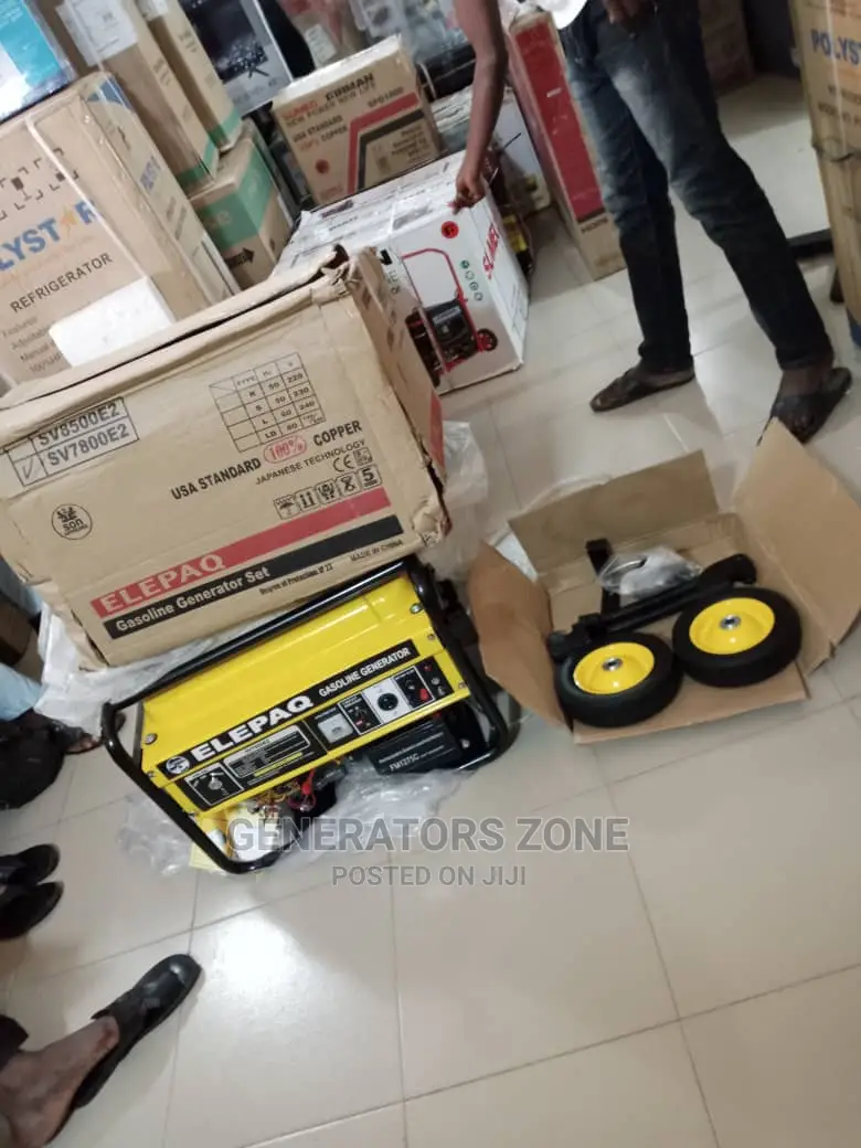 Brand New Elepaq Sv7800e2 5kva Automatic Generator