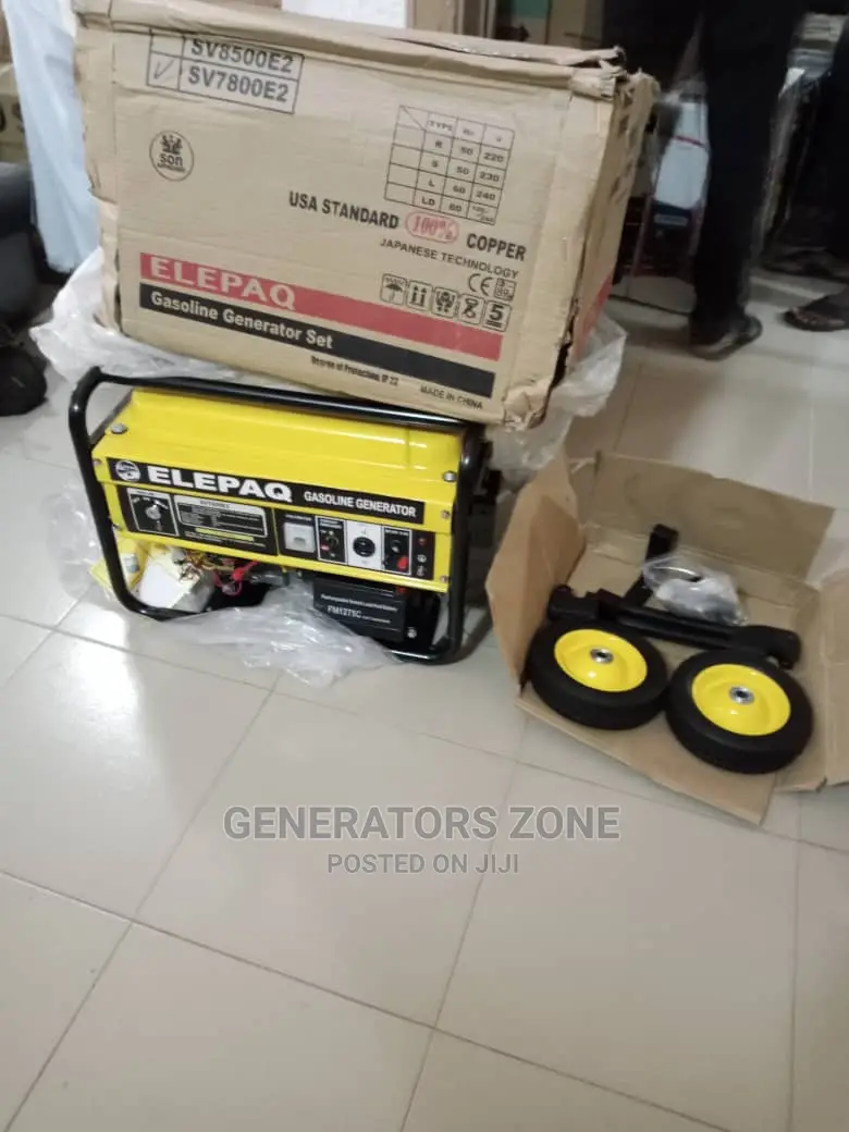 Elepaq Keystarter Generator Sv7800e2 5kva- USA Standard