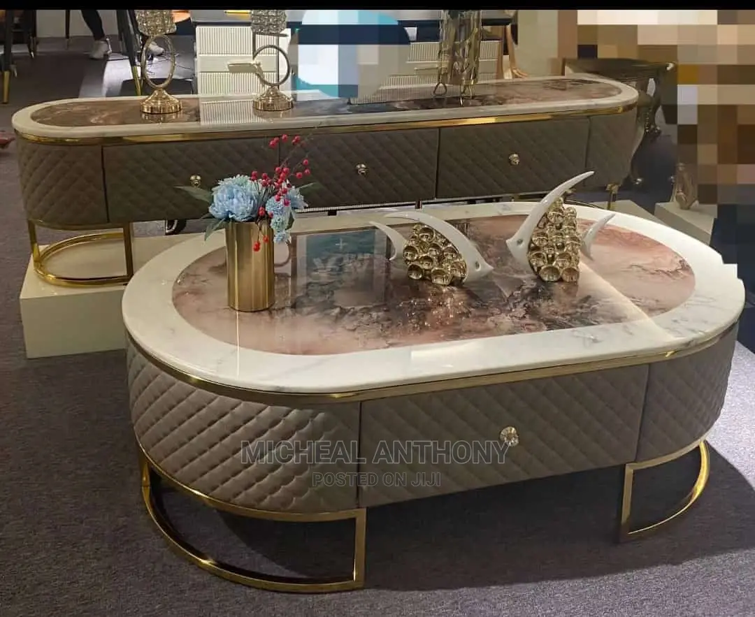 Executive Tv Stand With the Center Table