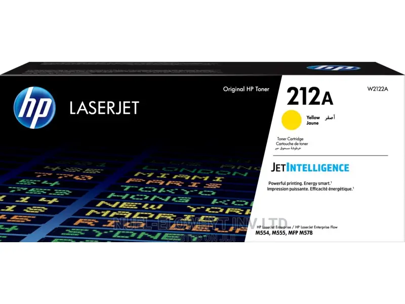 HP 212A Yellow Original Laserjet Toner Cartridge (W2122A
