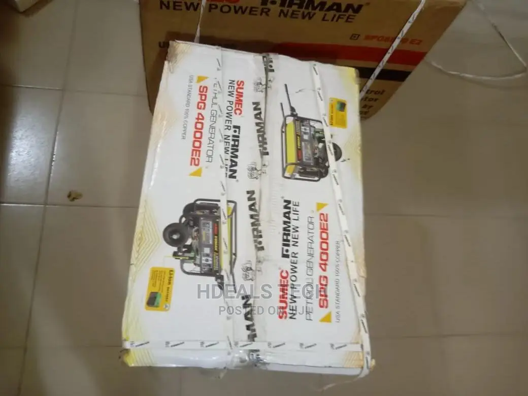 Original Sumec Firman 6.5kva Spg4000e2 Automatic Generator