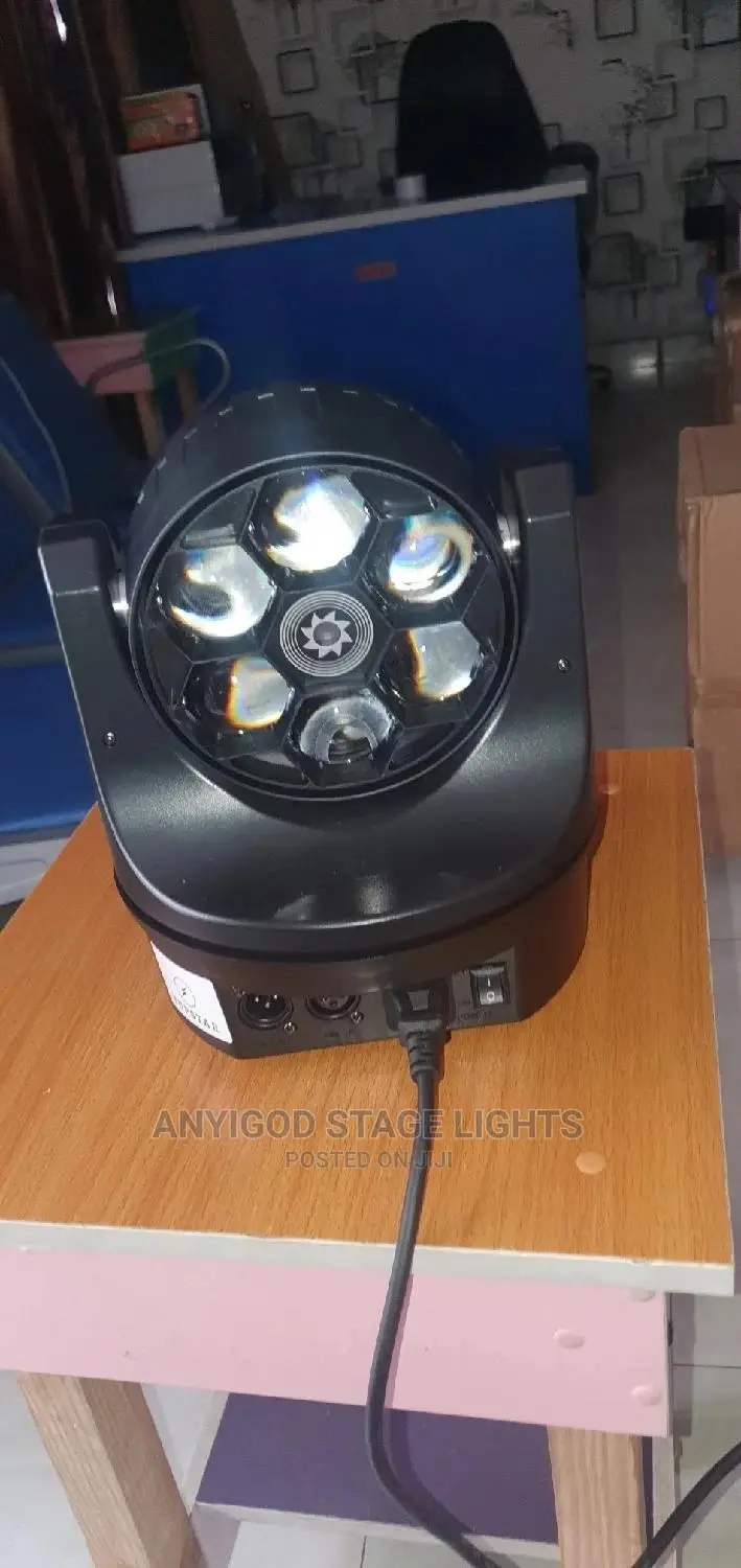 6x15w RGBW 4in1 LED Bee Eye With Lasser Rotate Lens