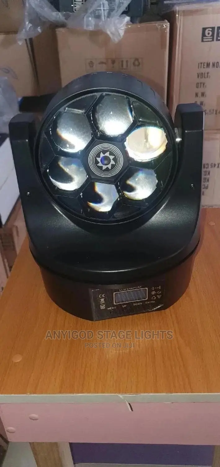 6x15w RGBW 4in1 LED Bee Eye With Lasser Rotate Lens