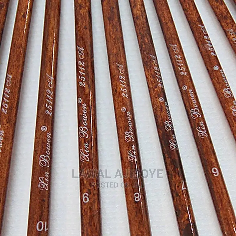 12 Pcs/Lot Pointed Watercolor Paint Brush